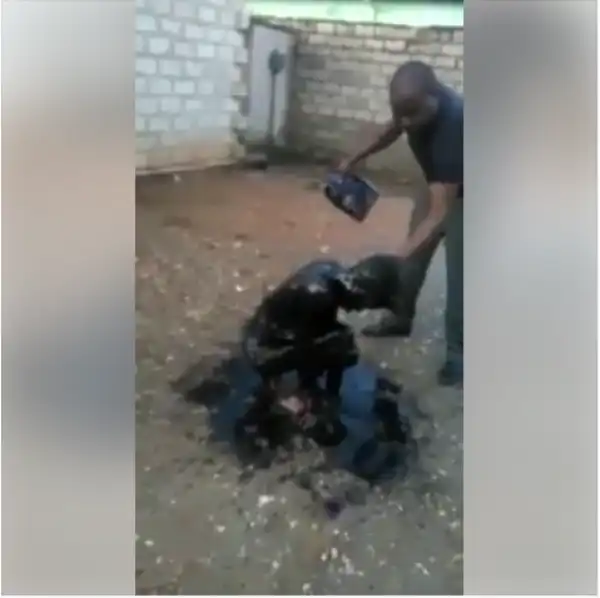 Is This Right? See What Was Done To A Teenage Girl For Stealing From A Home